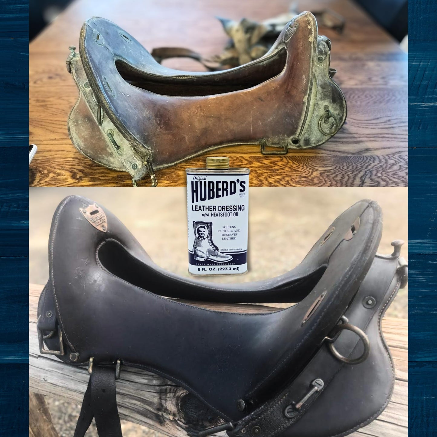 Huberd's Leather Dressing with Neatsfoot Oil – Softens Leather Since 1921
