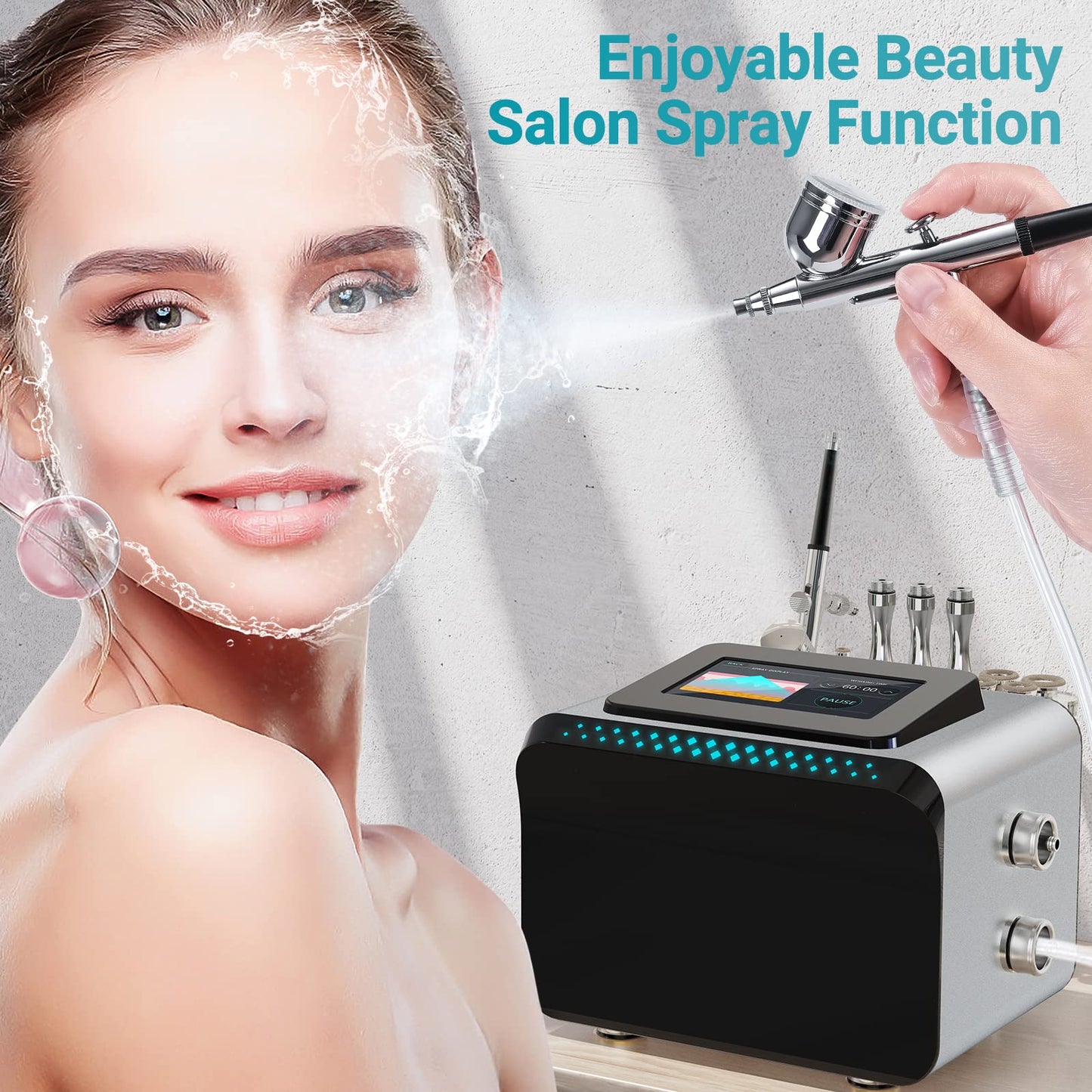 Beauty Star Upgraded Cupping Therapy Machine for GuaSha, Color Touch Operation Screen Cupping Set, Professional Massage 0-60 cmHg Machine with 24 Pcs Suction Cups and 3 Pumps