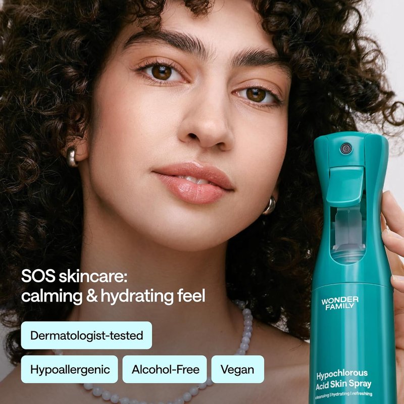 Hypochlorous Acid Spray - Acne-Fighting Facial Toner & Moisturizer | 6.8 Fl Oz - Hydrating Mist for Skin