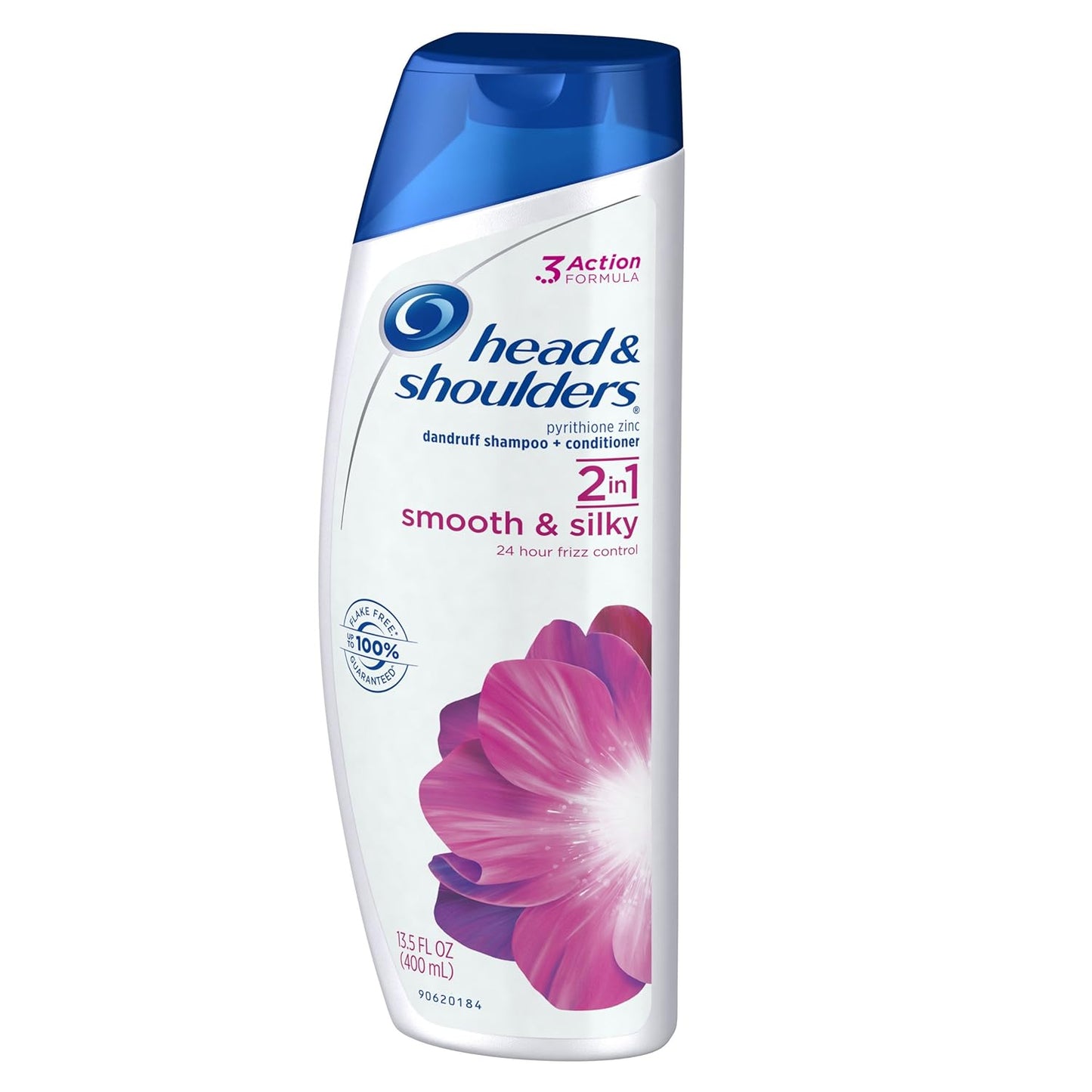 Head & Shoulders Smooth & Silky 2-in-1 Dandruff Shampoo & Conditioner - 13.5 Fl Oz (2 Pack)