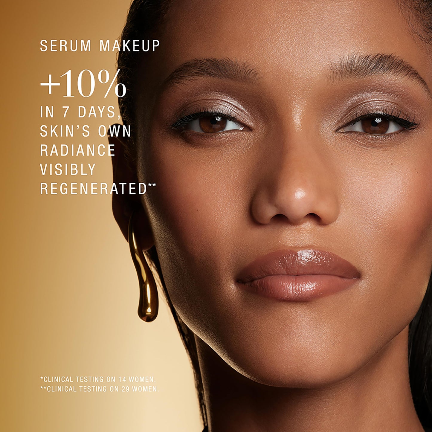 Estée Lauder Re-Nutriv Ultra Radiance Serum Creme Makeup | Luxury Foundation with Hyaluronic Acid | 12-Hour Wear & Hydration, 1C1 Cool Bone, 1 Fl Oz