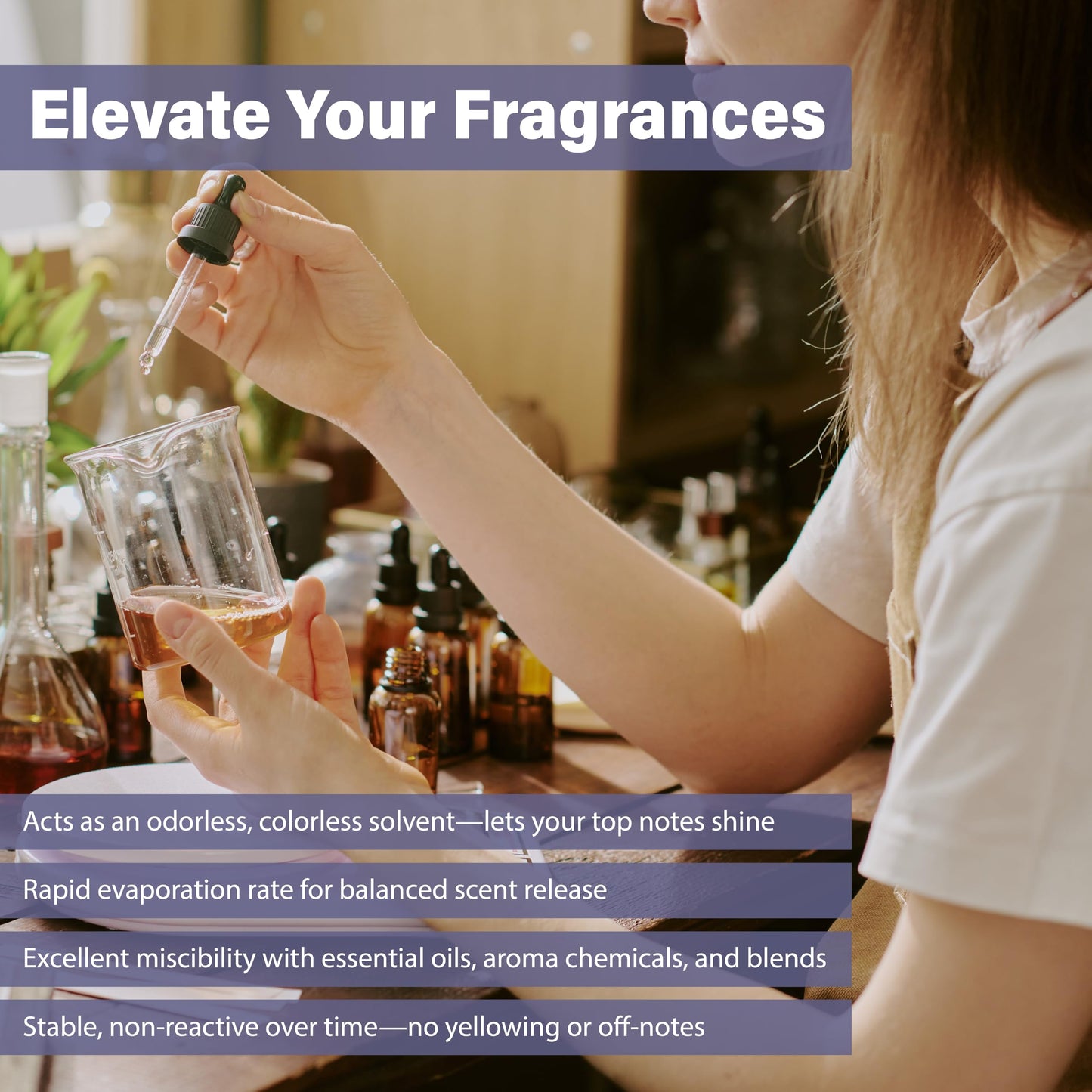 Dipropylene Glycol DPG 4 fl. oz. - Fragrance Grade Carrier Oil - Great for Incense Making and Diluting Perfume Oils.