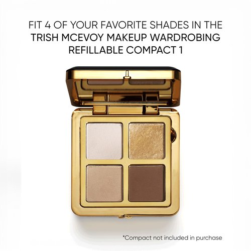 Trish McEvoy Glaze Eye Shadow Refill, Café Latte, 0.04 OZ / 1.4 G