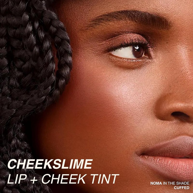 Freck Beauty Cheekslime Lip and Cheek Tint - Long-Lasting Liquid Cream Blush, Soft Rust, 15ml