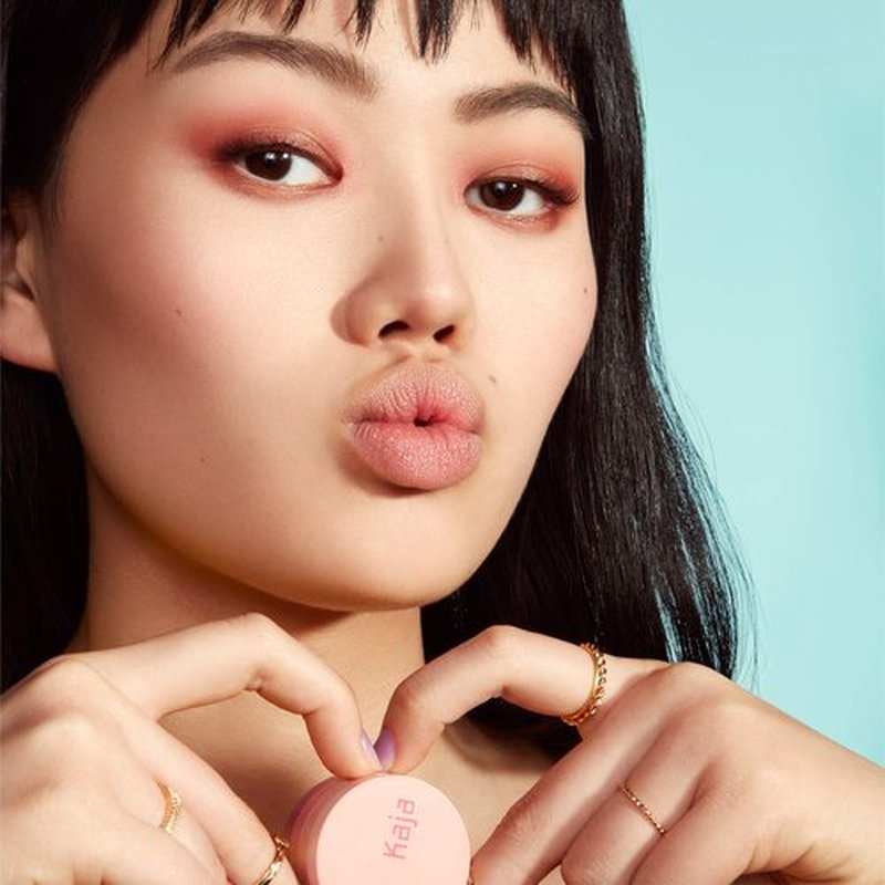 Kaja Beauty Bento Collection - Bouncy Eyeshadow Trio | Deep Rose Tones, Travel Size, 07 Glowing Guava, 2019 Allure Best of Beauty Award, 0.03 Oz