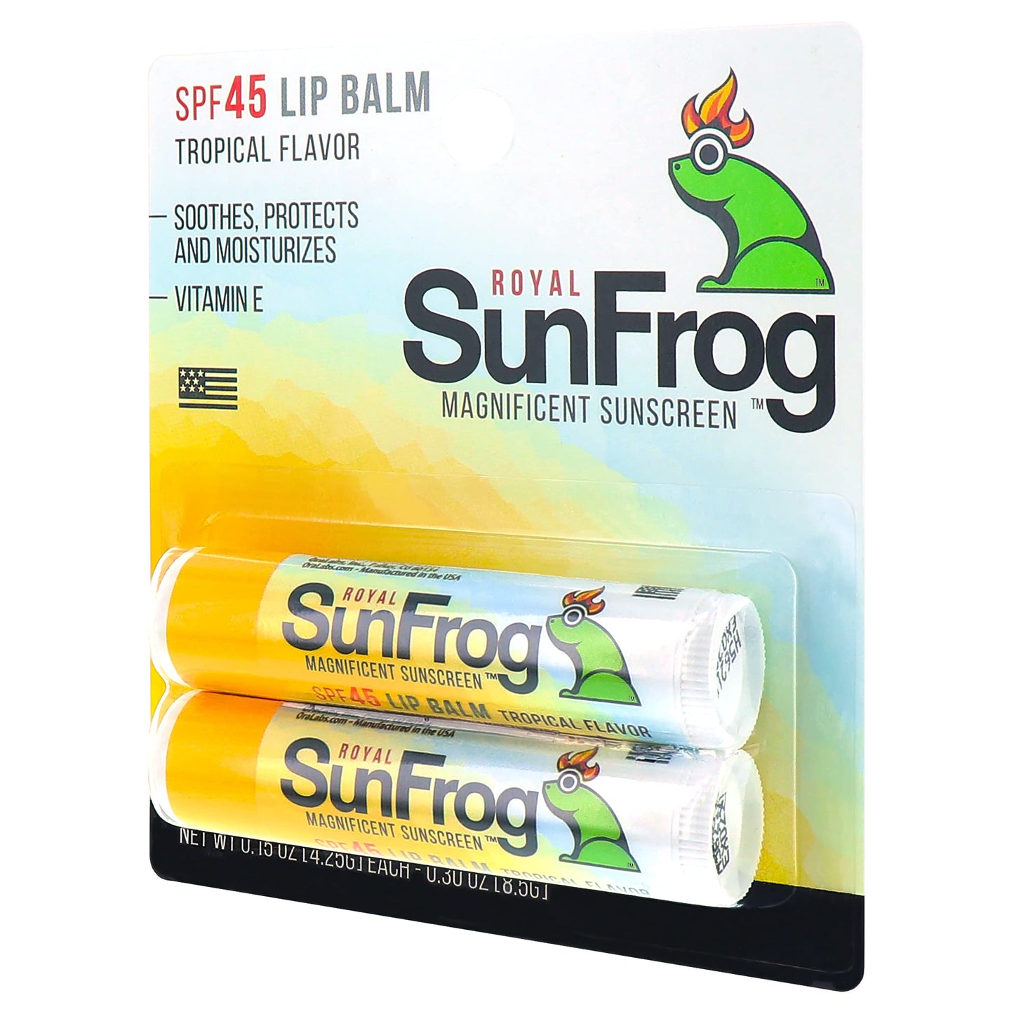 Royal SunFrog | All Natural SPF-50 Sunscreen Mineral Stick | 100% Vegan, Broad Spectrum UVA + UVB, Roll On Sunscreen Stick for Face & Body (1.5oz/43g)