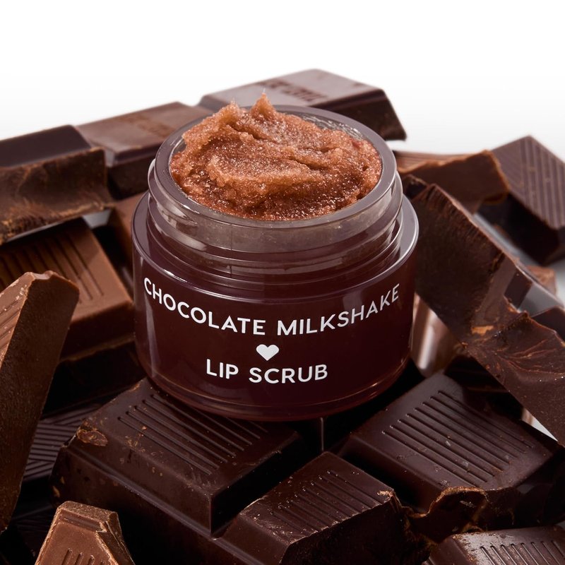 ColourPop Fresh Kiss Lip Scrub - Nourishing Exfoliator with Cocoa & Shea Butter | Chocolate Milkshake (0.37 oz)