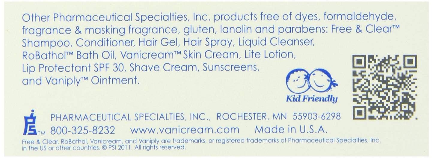 Vanicream Cleansing Bar, Fragrance Free - 3.9 Oz. (Pack of 3)
