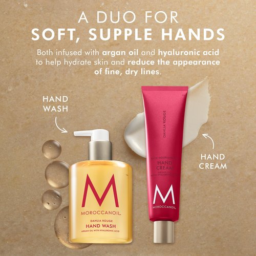 Moroccanoil Hand Wash, Dahlia Rouge, 12.2 Fl. Oz.