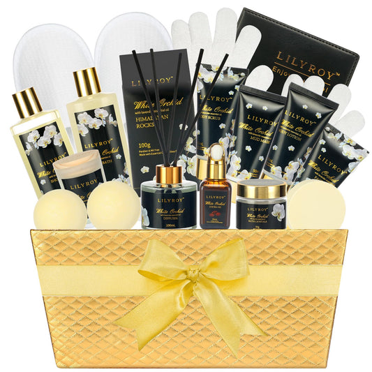 Fathers Day Gifts for Men, Gifts for Women, Birthday Gift - 18-Piece Luxurious Spa Gift Set for Women & Men, Premium Bath Collection | Gift for Mothers Day, Valentines, Christmas, All Occasion