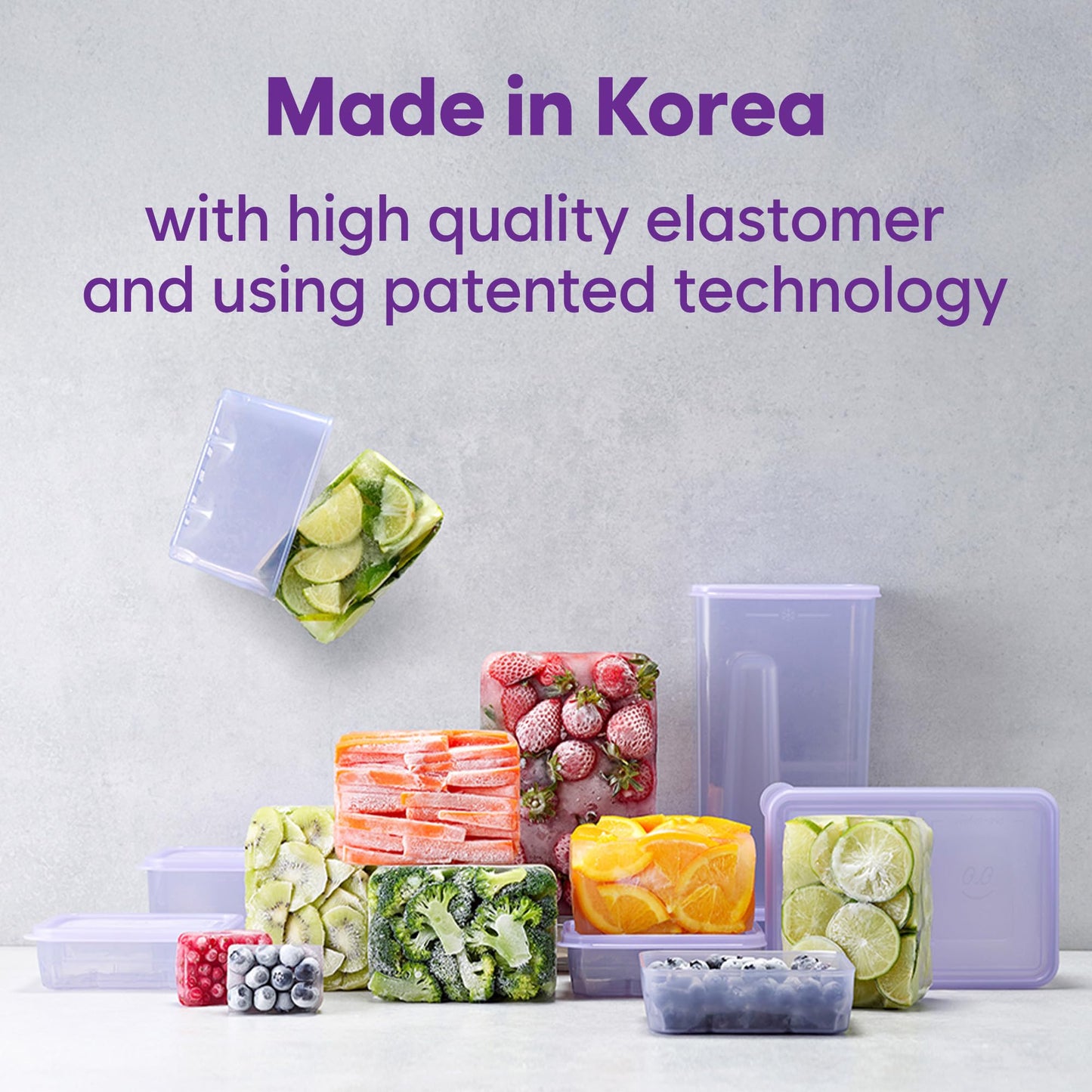 THX_SOYOON Freezer Containers for Food Storage 24pcs - Soup with Lids Safe - Twist Release - Flexible Frozen Design - BPA Free