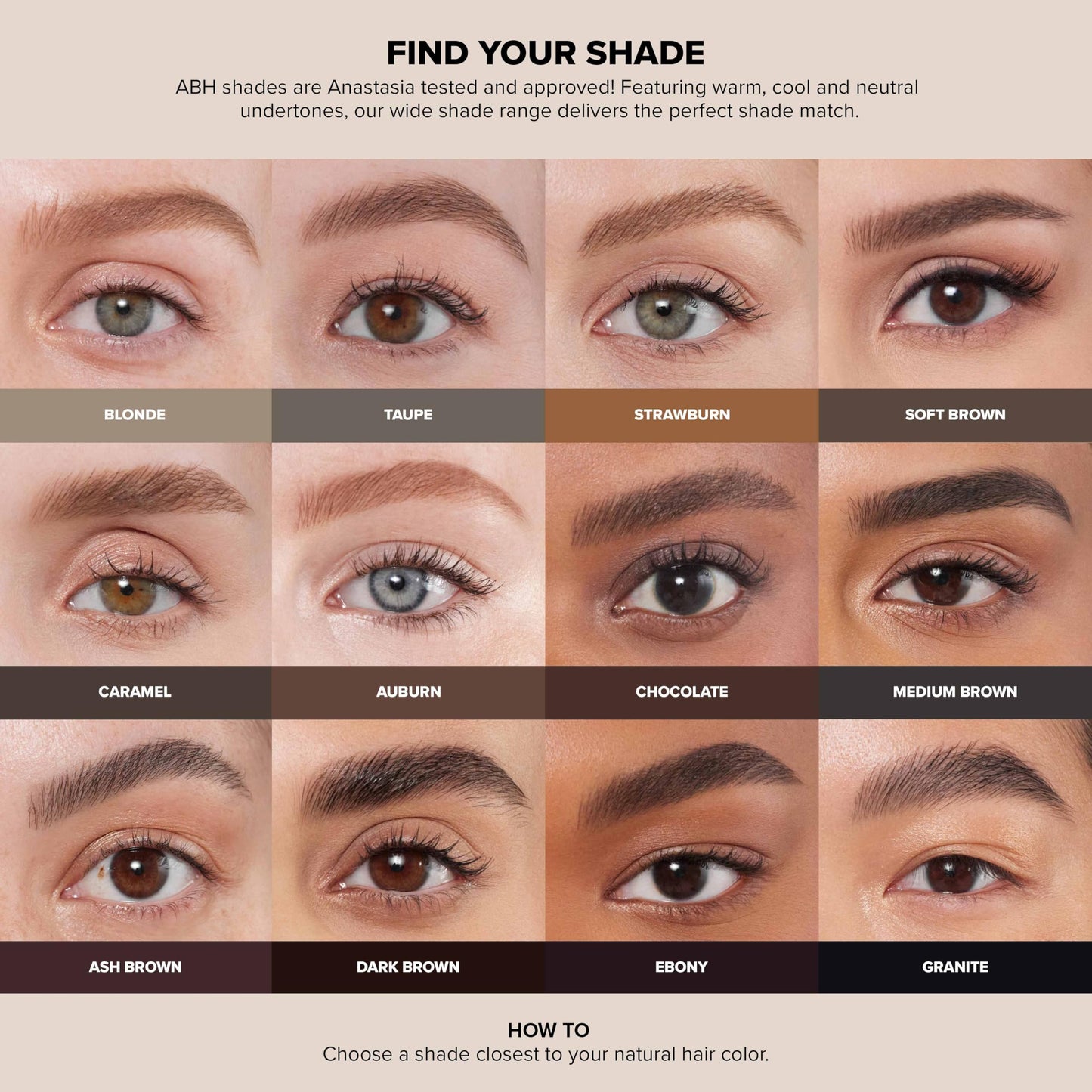 Anastasia Beverly Hills DIPBROW Gel - Tinted Brow Gel with Mini Spoolie, Smudge-Proof Full-Pigment Formula for Volumized & Defined Brows - Taupe