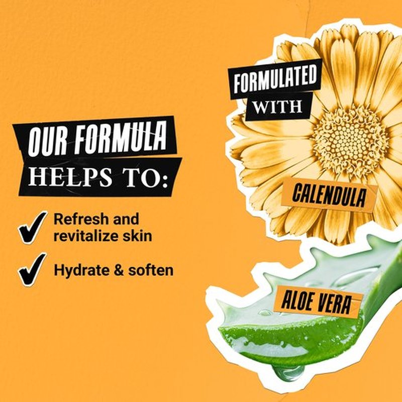 Kiehl's Calendula Petal Infused Calming Mask, Hydrating & Soothing Gel Face Mask for All Skin Types, Refreshes Dry Skin, with Calendula & Aloe Vera, Paraben-free, Fragrance-free - 3.4 fl oz