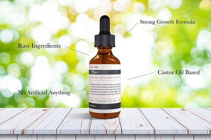 COLDLABEL Hair Oil 7plus 2oz