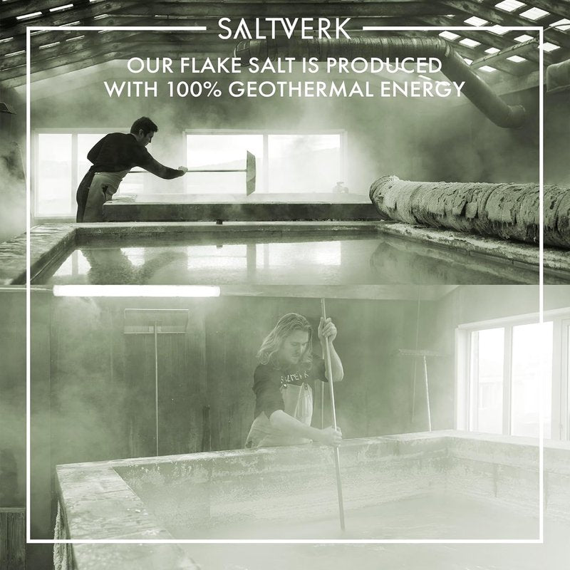 Saltverk Sea Salt - Gourmet Birch Smoked Icelandic Sea Salt - 3.17 Oz Natural Flavor Enhancer