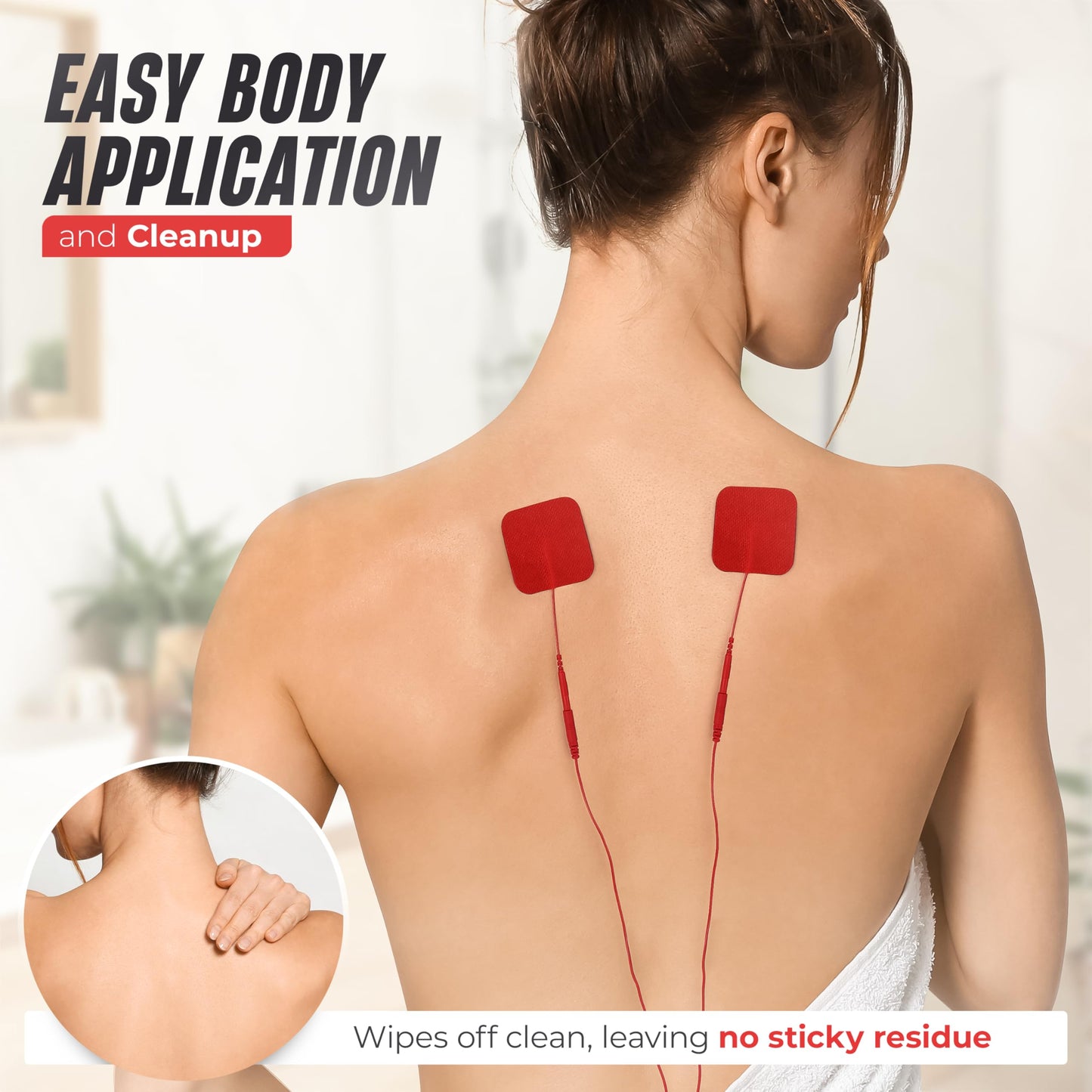 NEOCARBON Electrode Conductive Gel for TENS Unit, Doppler Ultrasound Device, Cavitation microcurrent Machine and Replacement Pads, Clear 2 Pack, 250 ml