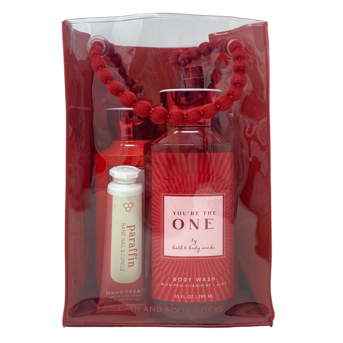 Bath & Body Works You're The One Gift - Body Wash - Body Lotion - Fragrance Mist and Paraffin Hand Cream - with a Peach Gardenia Bar Soap