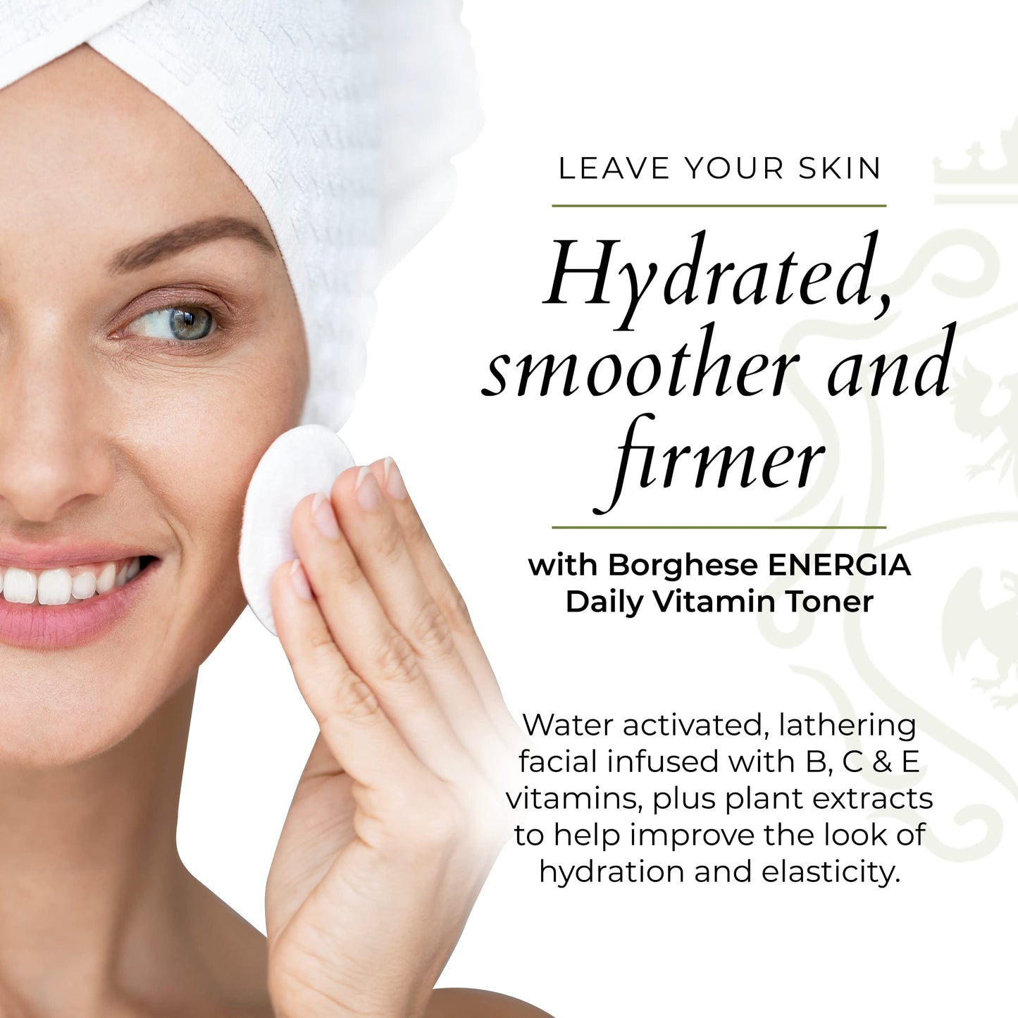 Borghese Energia Daily Vitamin Toner - Facial Toner with Vitamin C, B, E