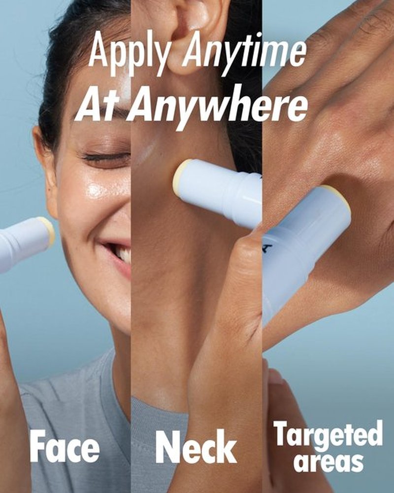 KAHI Wrinkle Bounce Multi Balm Facial Moisturizer | All-in-One Hydrating Lip Balm Eye Cream Neck Cream Make Up Base & Face Mist Moisture Balm Stick | Daily Face Moisturizer Stick (0.32 fl oz)