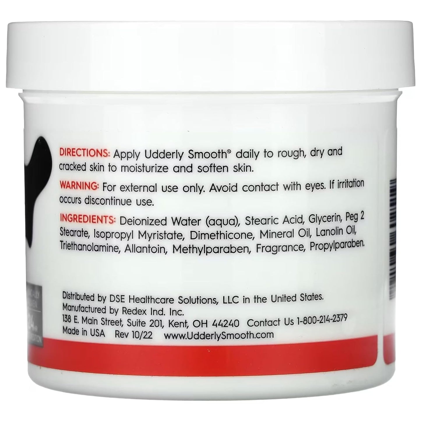 Udderly Smooth Body Cream 10 oz (Pack of 4)