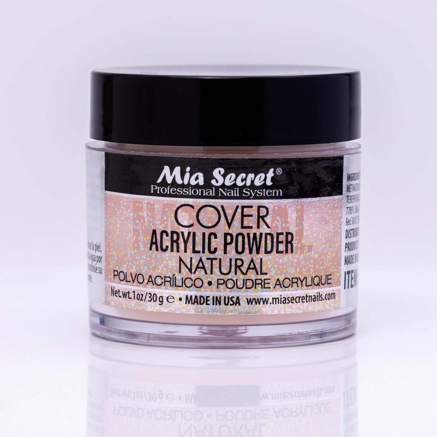 Mia Secret Acrylic Powder Cover Natural 4 oz.