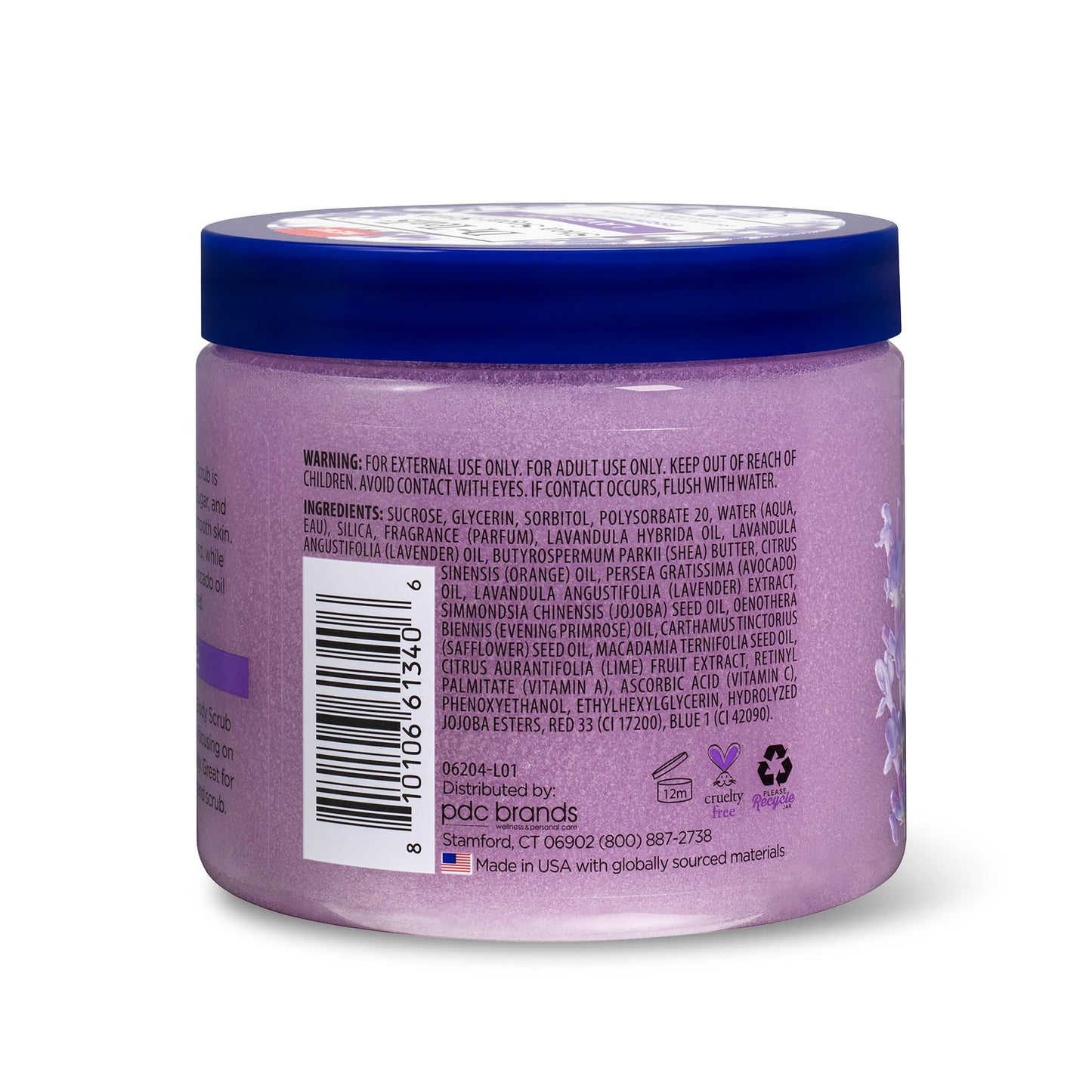 Dr Teal's Shea Sugar Scrub, Lavender Essential Oils, 19 oz (Pack of 3)