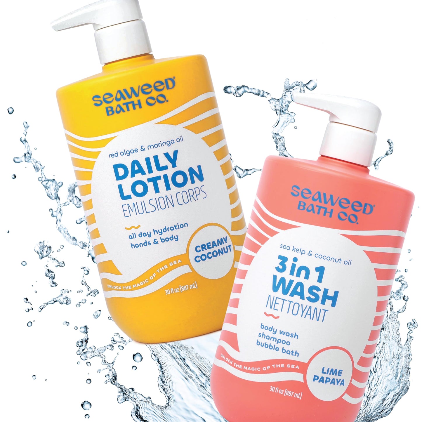 Seaweed Bath CO Lime Papaya Daily Lotion, 30 FZ