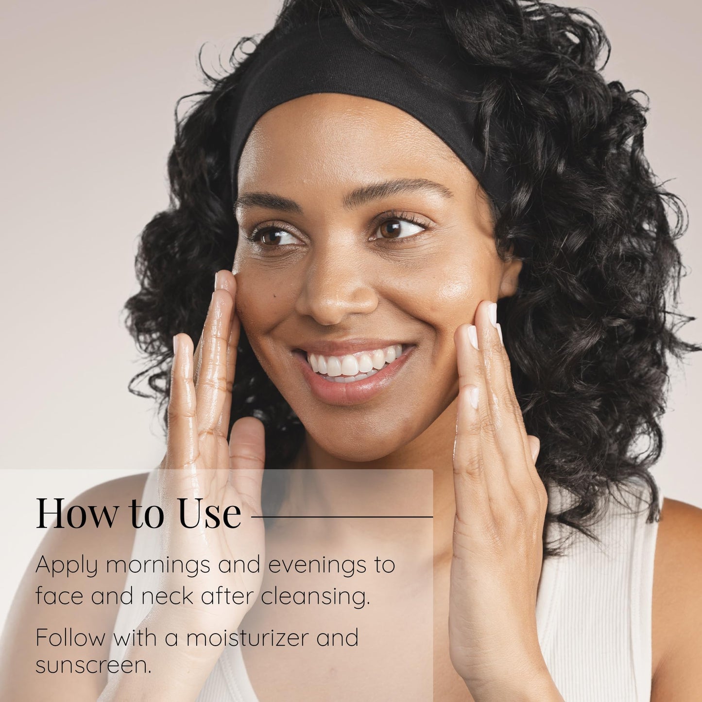 Aloette Time Restore Anti-Aging Vitamin C Face Serum for Face & Neck