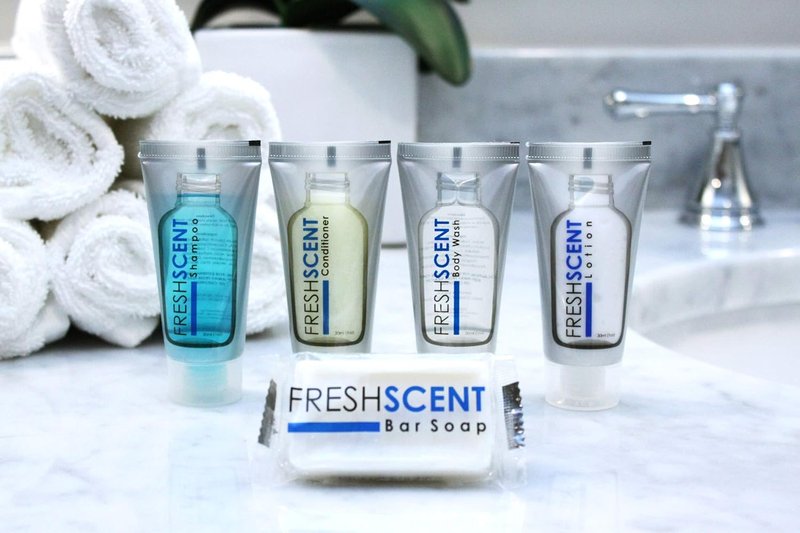 Freshscent Shampoo - Travel Size 1oz | Bulk Hotel Amenities, Perfect for Hospitality