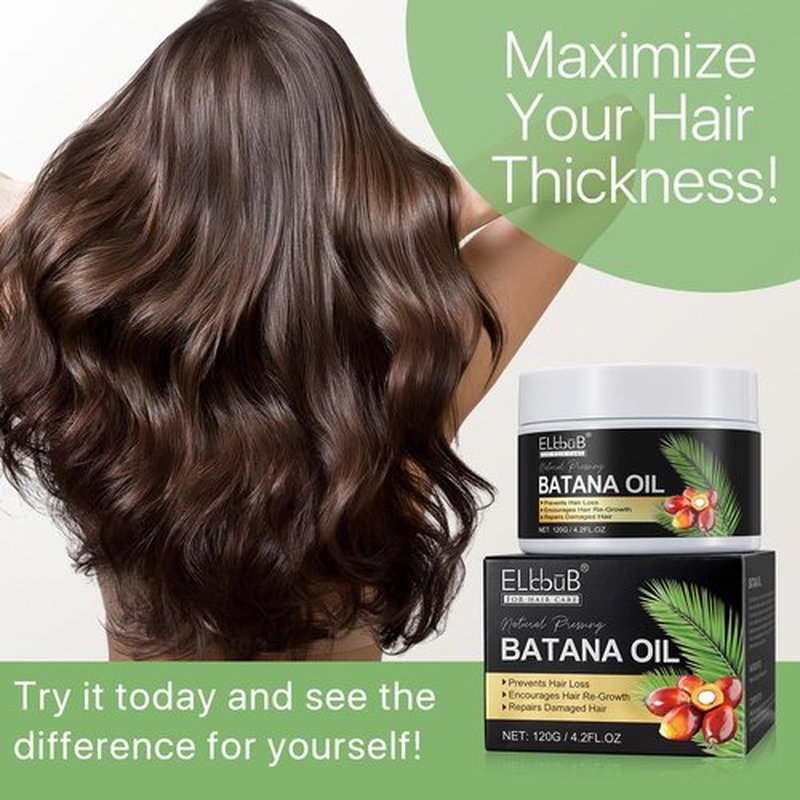 Raw Batana Oil for Hair Growth - 100% Natural Organic Hair Oils for Growth and Thickness from Honduras, Hair Loss Treatments for Black Women Men