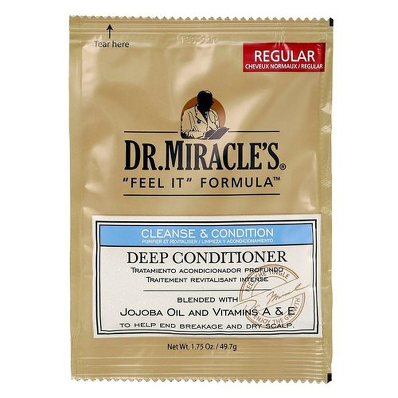 Dr. Miracle's Feel It Formula Deep Conditioning Treatment, 1.75 oz (Pack of 10)