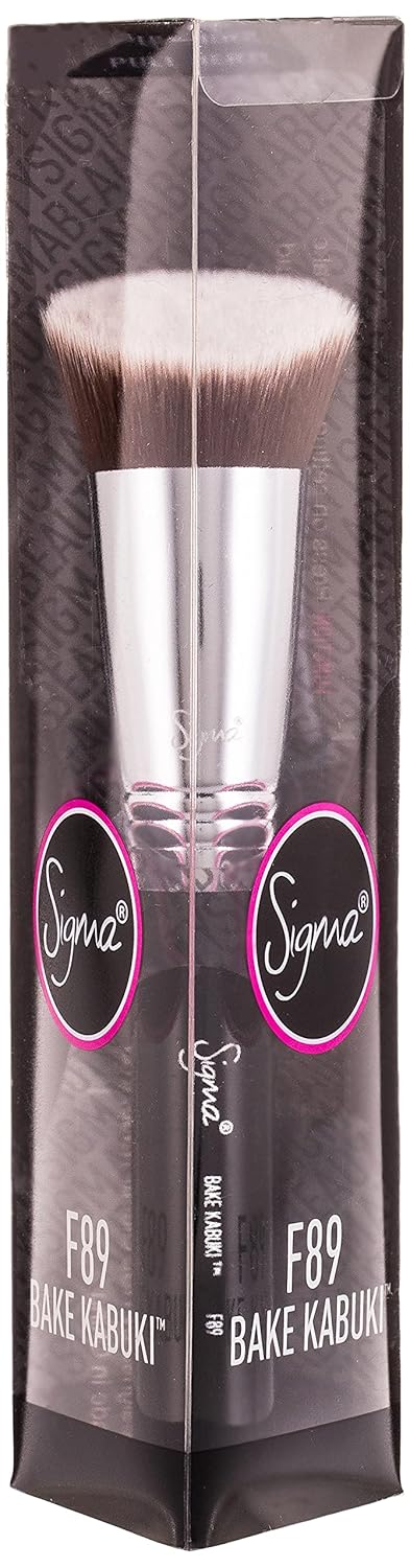Sigma F80 Air Flat Kabuki Brush - Premium Synthetic Foundation Brush for Liquid & Cream Makeup