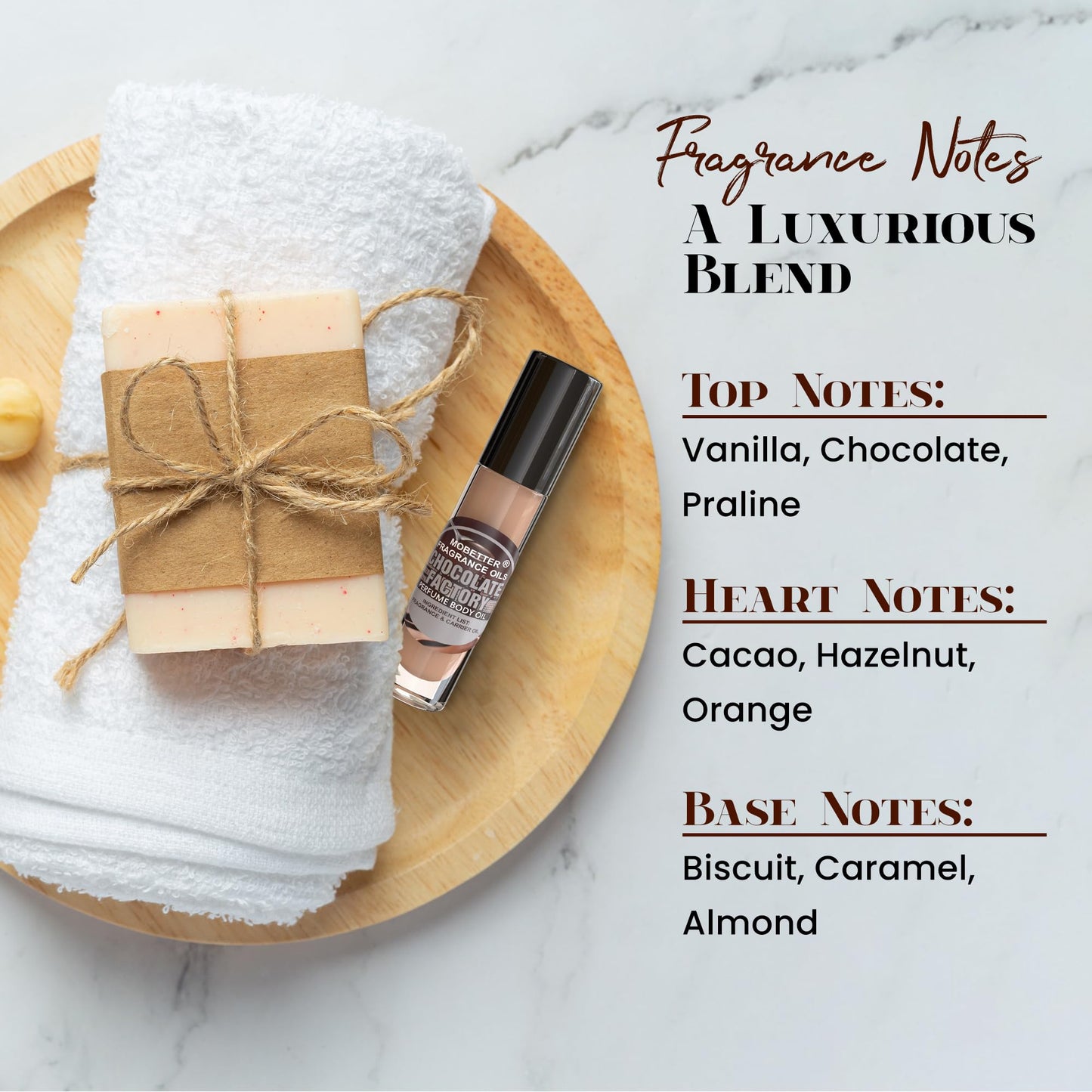 MOBETTER FRAGRANCE OILS Chocolate Factory Perfume Body Oil
