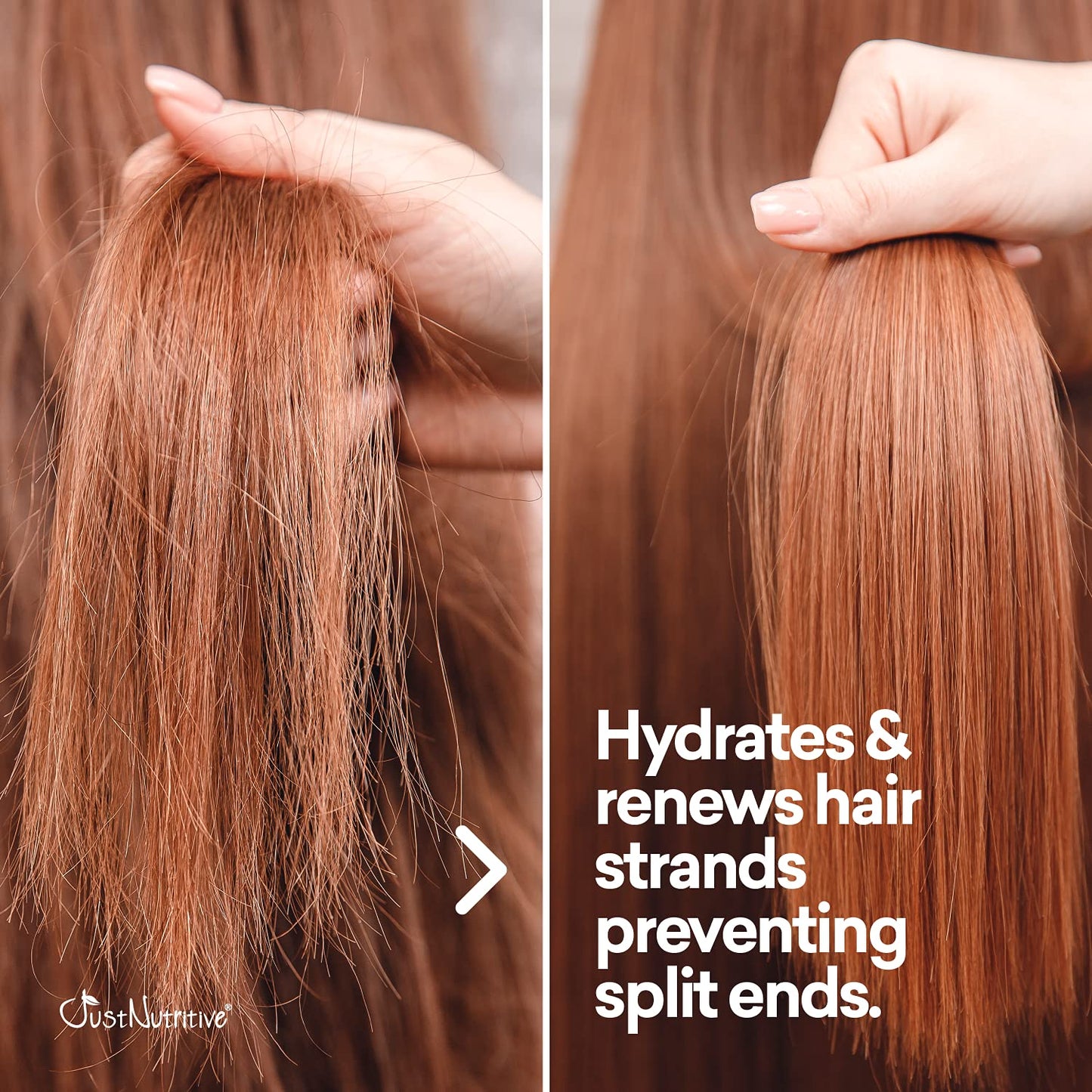 Just Nutritive Hair Loss Shampoo for Thinning Hair, Supports Thicker Fuller Looking Hair, Saw Palmetto Nettle Root Rosemary Oil, Scalp Stimulating, Sulfate Free, Men and Women, 16 oz