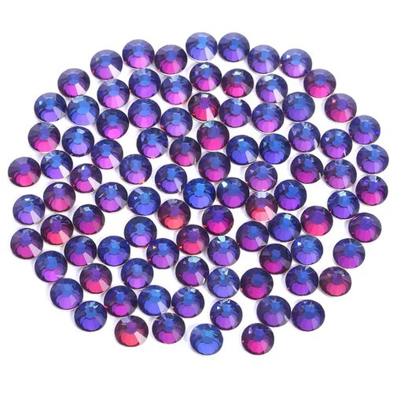 Flatback Rhinestones Non Hotfix Rhinestones for Crafts Glass Nail Rhinestones Nail Gems Crystals Rhinestones for Makeup Bags Shoes Decoration DIY(SS20,1440pcs,Blue Flame)