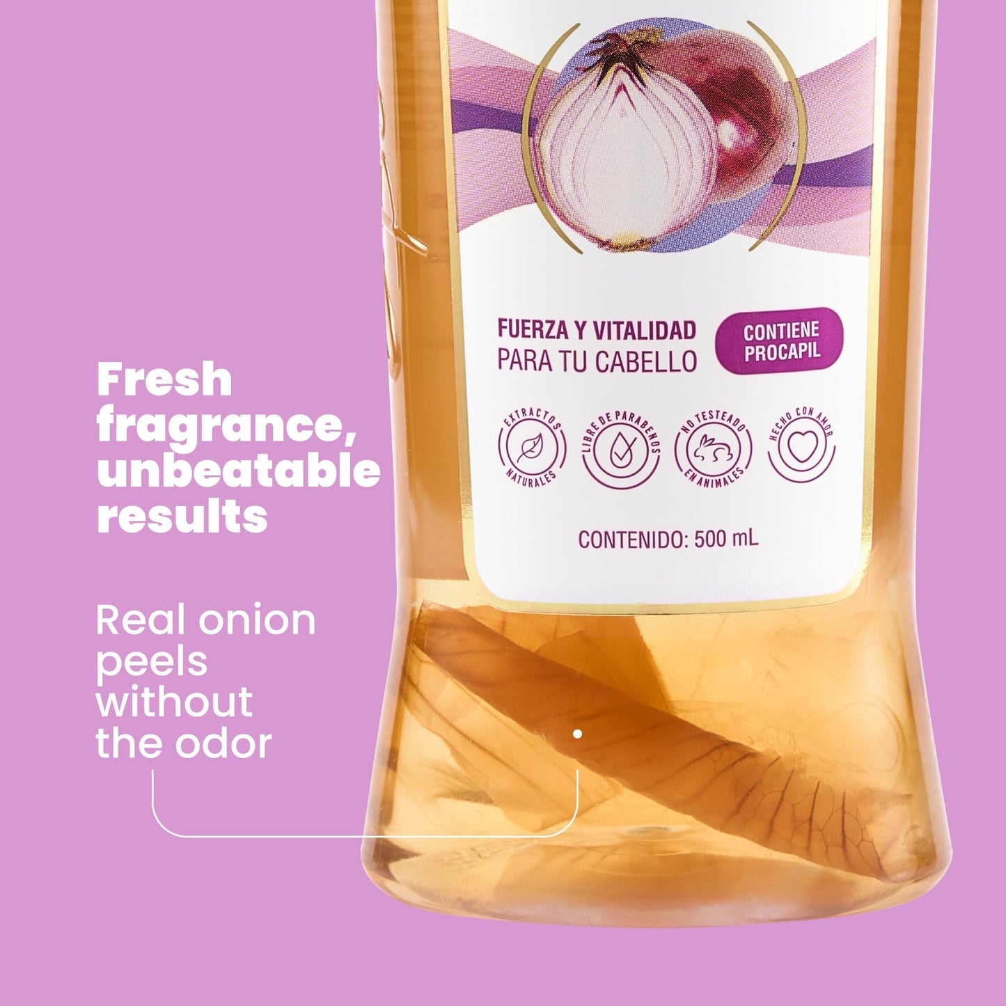 ANYELUZ Onion Shampoo, Conditioner and Hair Mask set, with Onion Extract and Vitamin E, Cleanses and Reduces Oiliness, for all Hair Types