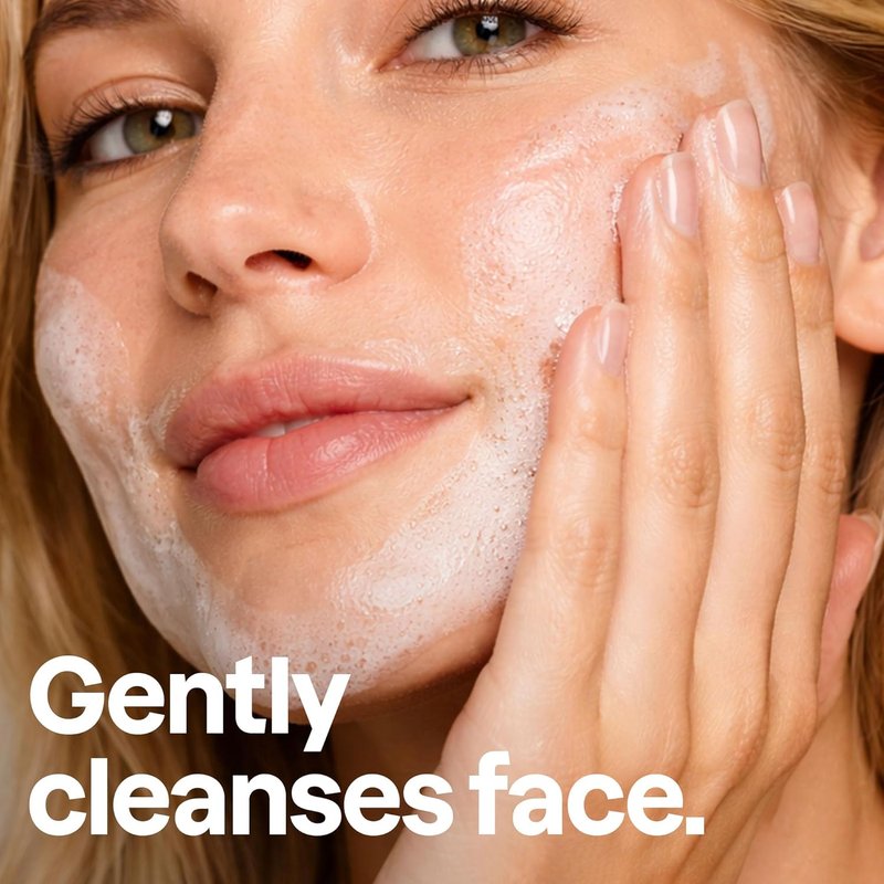 Micellar Foaming Facial Cleanser - EWG Verified, Vegan Coconut & Wildberries | 5 Fl Oz (Pack of 6)