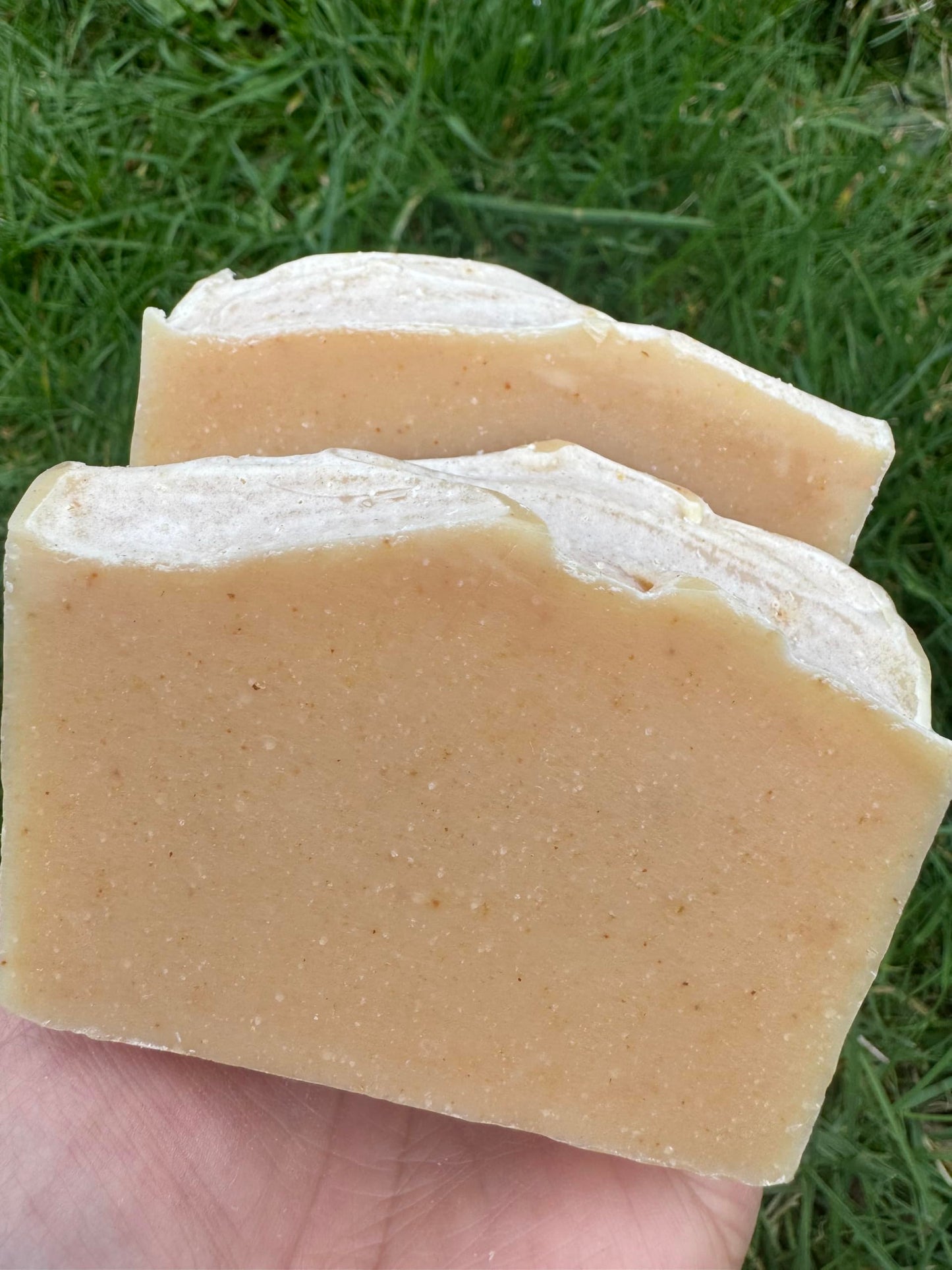 GemTii Turmeric & Nettle Soap Bar | Premium Cold Processed | Handcrafted | Natural Ingredients | Made in USA | Gentle Nourishing Face & Body Bar