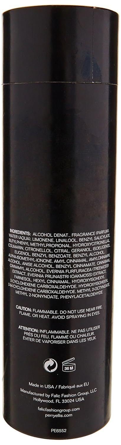 Perry Ellis Reserve Eau de Toilette Splash For Men, 3.4 Ounce, black (PE6552)