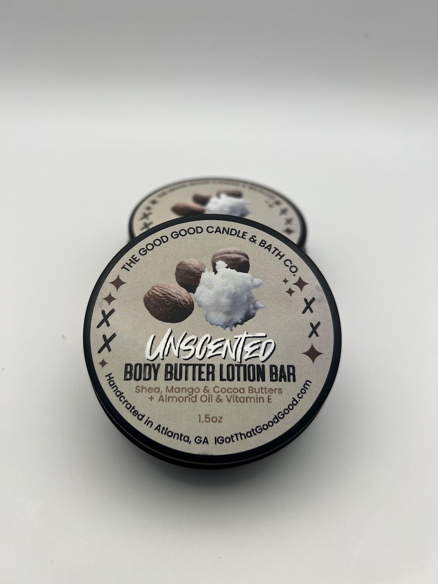 Unscented Shea Butter Lotion Bar