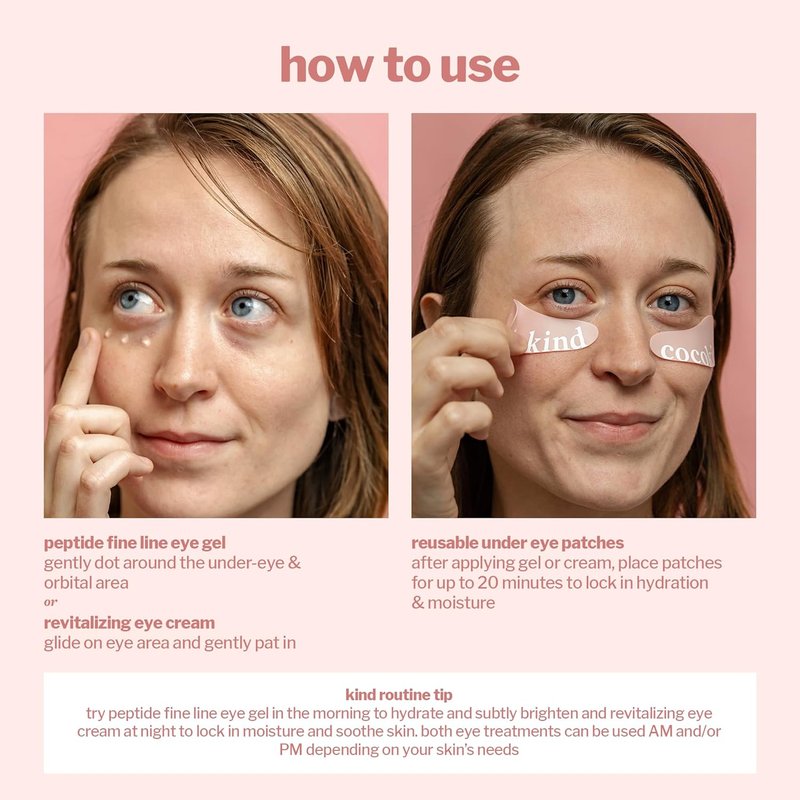 Cocokind Eye Love Kit - Firm Skin & Smooth Fine Lines | Hydration & Dark Circle Brightening