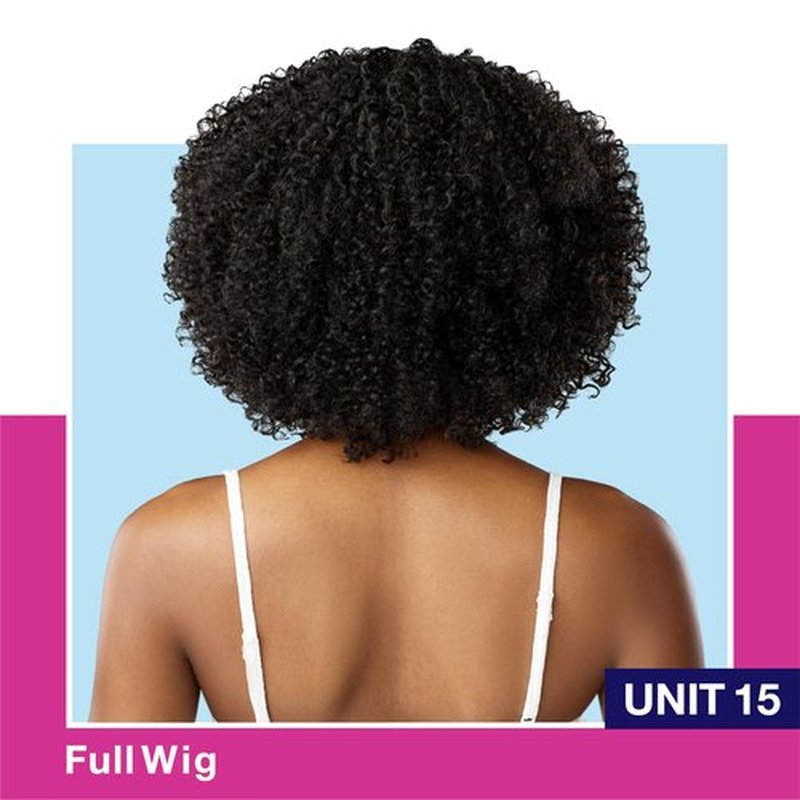 Sensationnel Dashly wig - Dashly wig 15 synthetic easy wear non lace cap heat safe wig - Dashly Wig Unit 15 (1 JETBLACK)