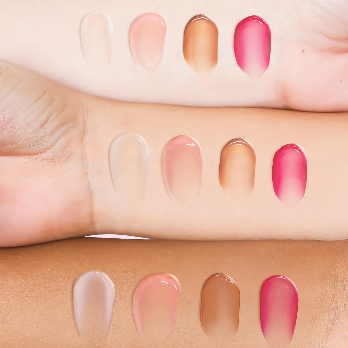 NatureWell Tinted Lip Butter Variety Pack of 4, 0.50 Oz Each