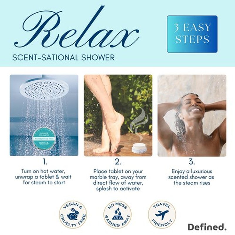 Shower Steamers Aromatherapy 15 Pack- Eucalyptus Shower Steamers for Sinus Relief, Shower Steamers Gift Set, Shower Bombs, Natural Shower Steamers, Shower Steamers for Women, Shower Steamer Holder