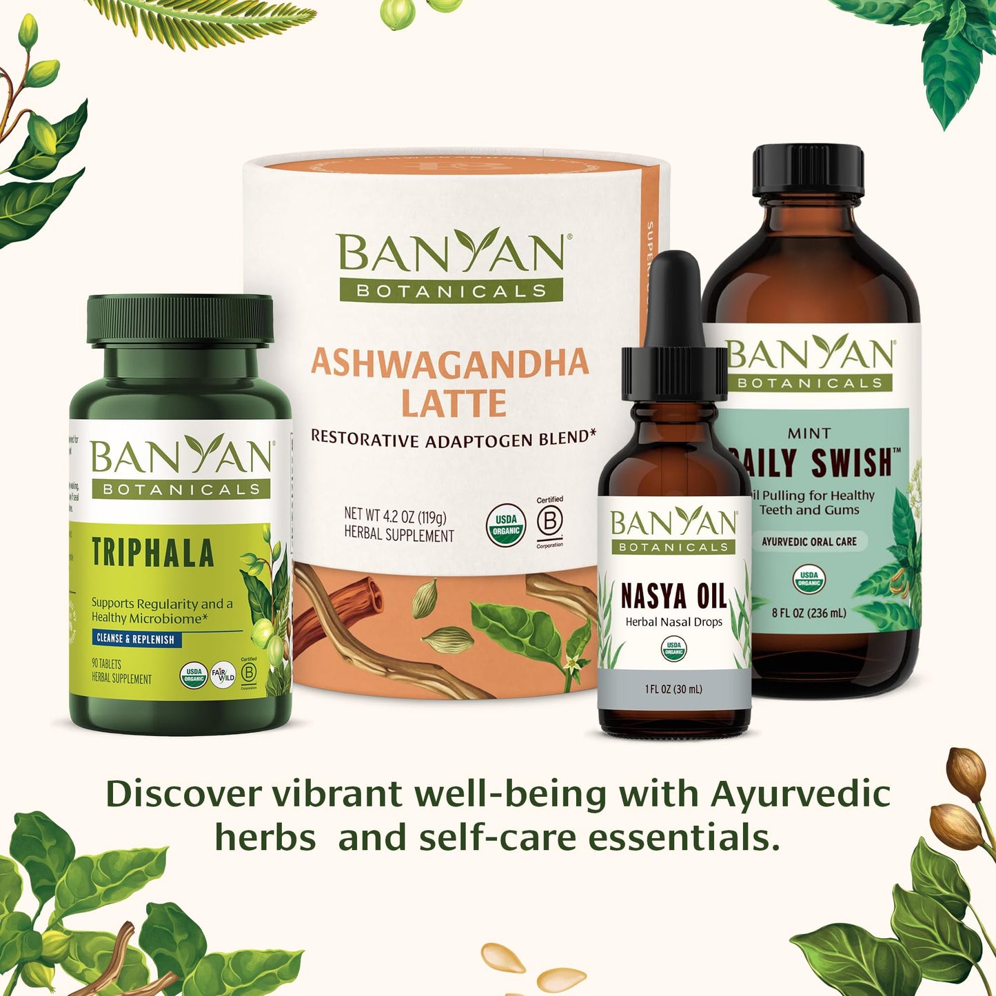 Banyan Botanicals Organic Nasya Oil – Herbal Nasal Drops for Clear Breathing – Ayurvedic Nose Moisturizer & Sinus Lubricant for Dryness & Travel – 1 oz – USDA Organic, Chemical-Free