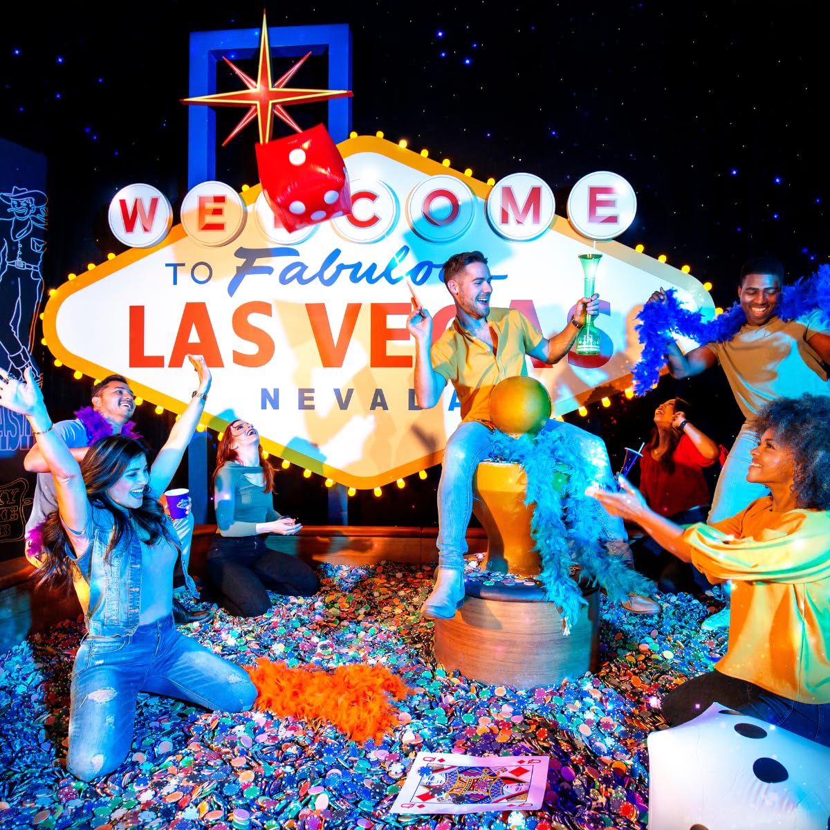 Wonderbox Madame Tussauds Las Vegas Gift Box, 2 Admission Tickets for Wax Museum, Gift Experience for Kids & Families