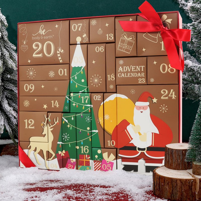Advent Calendar 2025 | 24 Days of Beauty Gifts for Women - Skincare Countdown with 24PCS