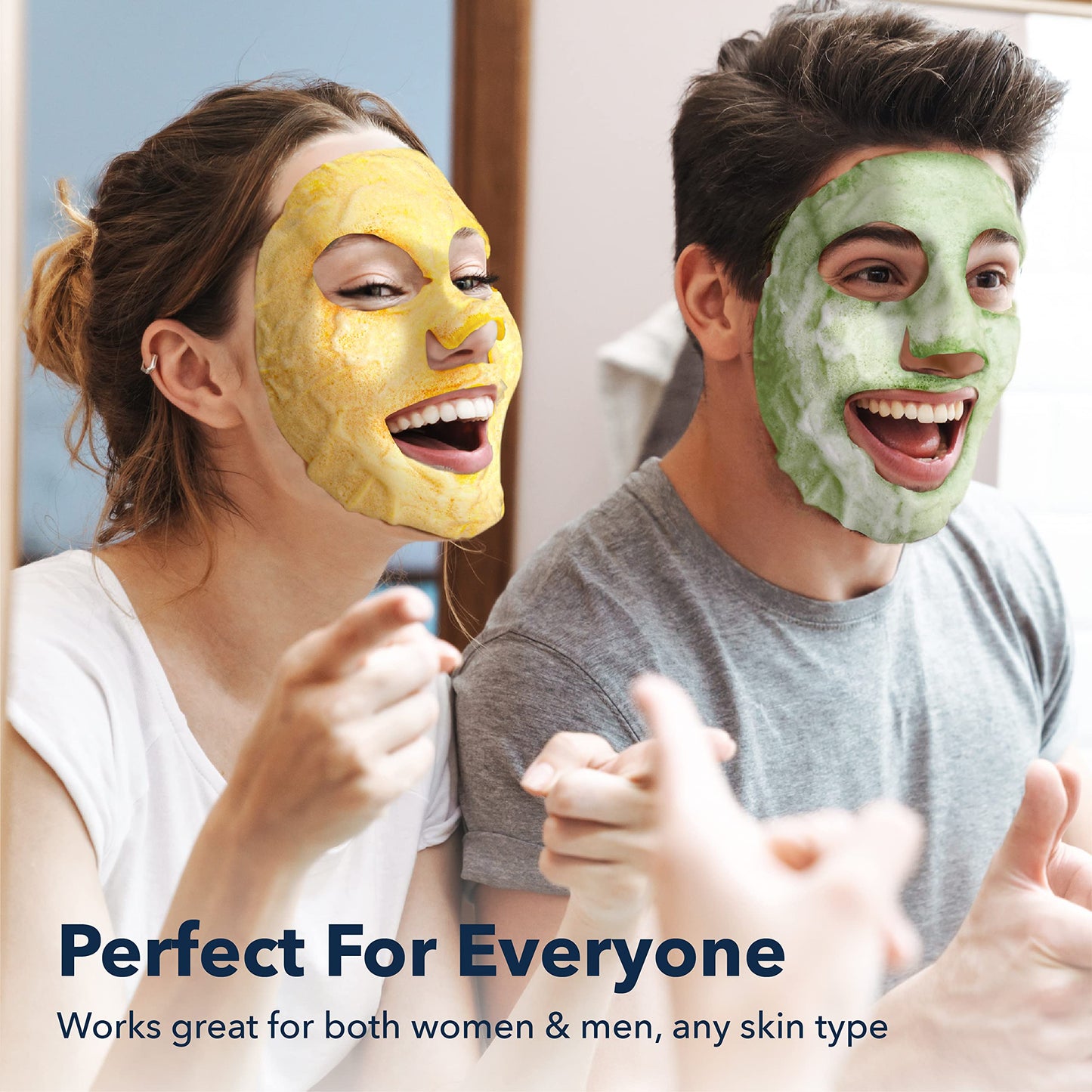 Purederm Peach Bubble Face Mask, Deep Cleansing for Radiance and Healthy Glow, Korean Skincare for Dull Skin (5 Pack)