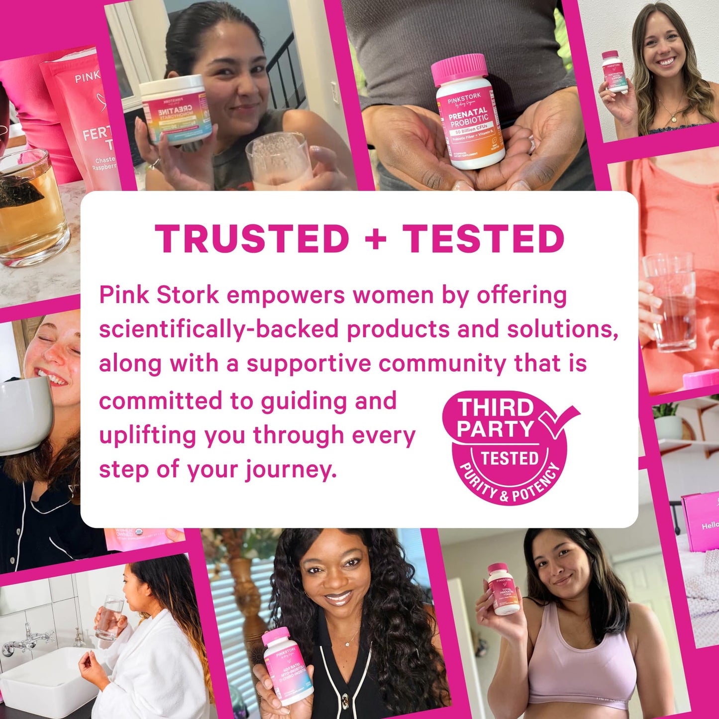 Pink Stork Postpartum Mood Support, 30-Day Supply
