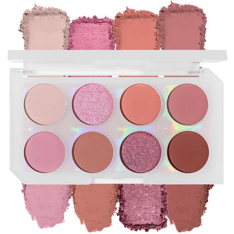 UCANBE Neutral Eyeshadow Makeup Palette, 8 Colors Shimmer Matte Nude Taupe Rose Burgundy Eye Makeup Pallet, Natural Warm Tone High Pigmented Blendable & Buildable Eyes Shadow Kit